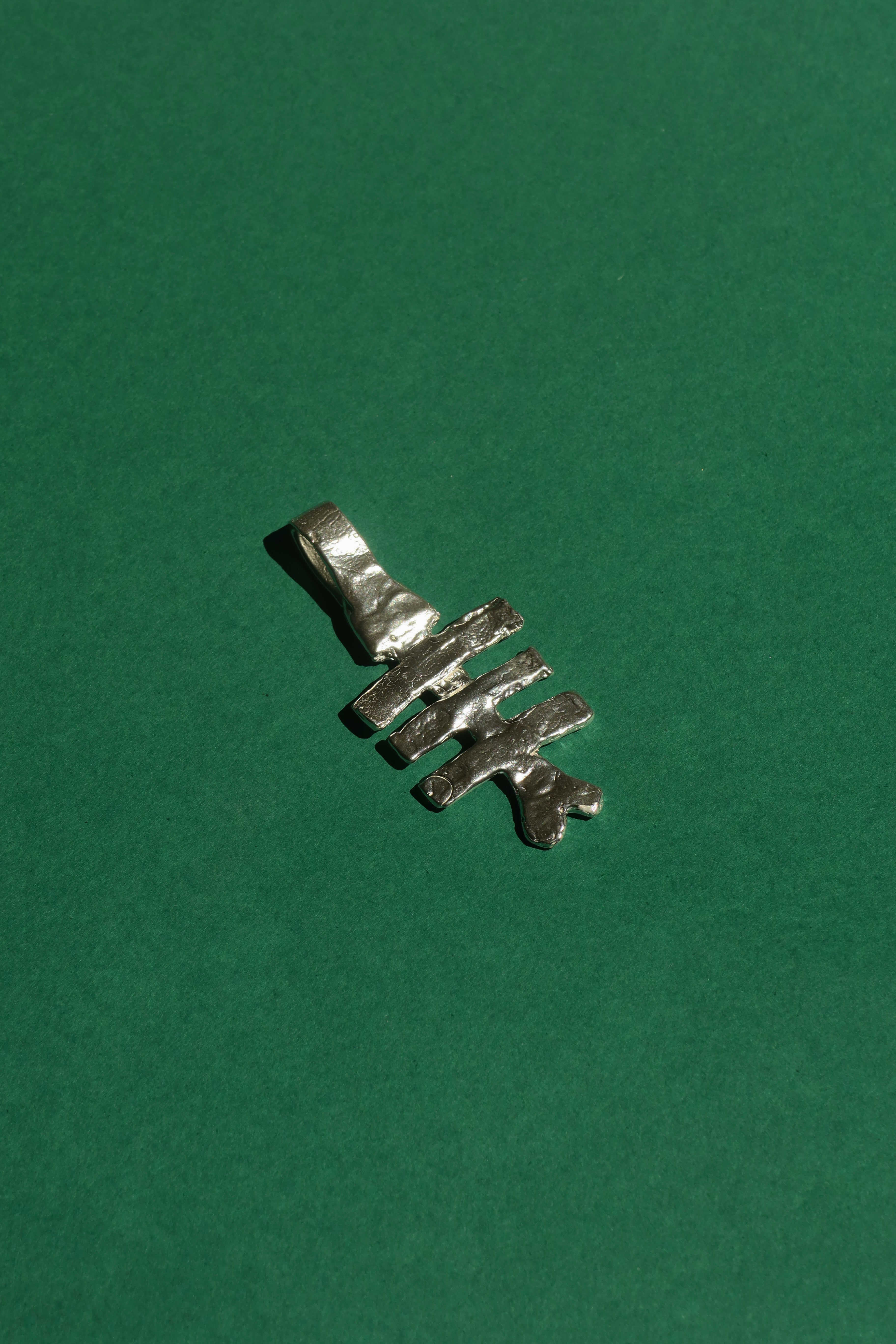 Colgante Espine Bronce Plata